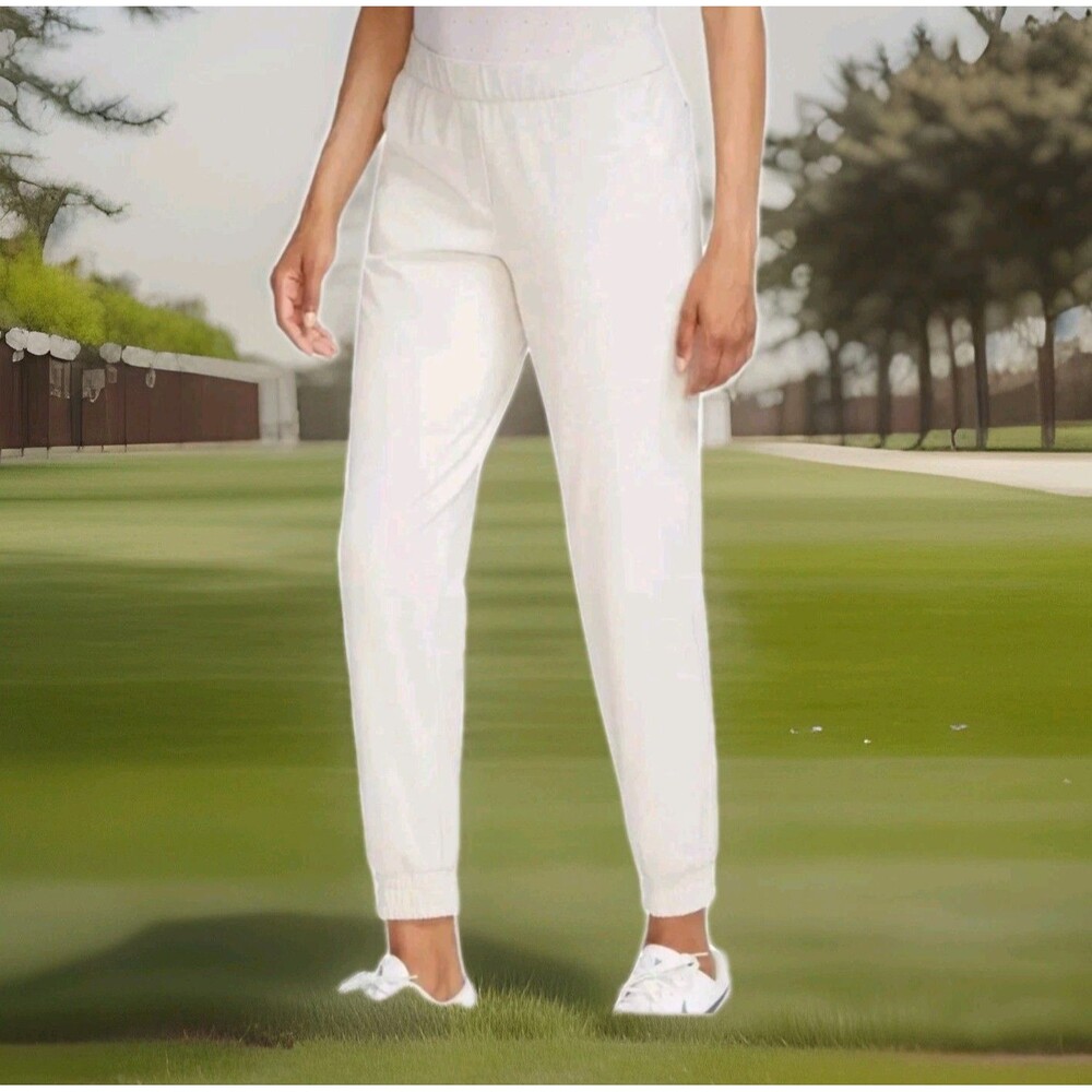 NIKE WOMEN'S FLEX FABRIC DRI-FIT UV GOLF PANTS CHINO COLOR UPF40+ XL 36X29  NWT
